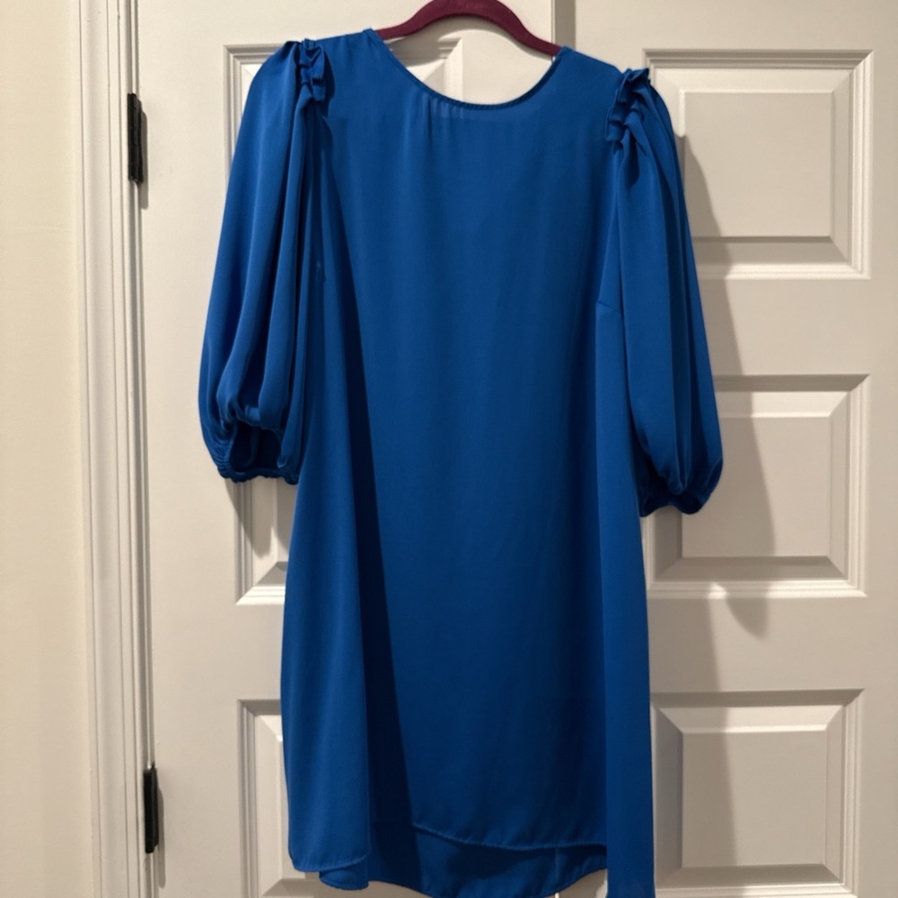 Zara Royal Blue Long Sleeve Dress